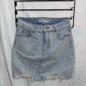 Denim skirt